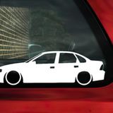Vectra B Kelebek Cam Sticker Yapıştırma 19cm