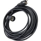 vectrol 3x2,5 mm Cca Ttr Tekli Siyah Renk Topraklı Kauçuk Seyyar Elektrik Kablosu - 2 METRE