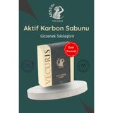 VECURIS Aktif Karbon Sabunu |Gözenek Sıkılaştırıcı ve Siyah Nokta Karşıtı Derin Detoks | Doğal ve El Yapımı