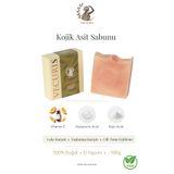 VECURIS Leke Karşıtı Kojik Asit Sabunu | Kojik Asit, C Vitamini, Hyalüronik Asit | Doğal Sabun