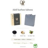 VECURIS Siyah Nokta Karşıtı Aktif Karbon Sabunu | Çay Ağacı Yağı | Doğal