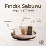 VECURIS Yoğun Nemlendirici Fındık Sabunu | Fındık Yağı, E Vitamini | Doğa
