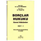 Vedat Kitapçılık Borçlar Hukuku Genel Hükümler Cilt-1 M. Kemal Oğuzman, M. Turgut Öz