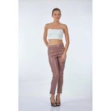 Vedi Minimalist Deri Tayt - Günlük & Gece - Slim Fit