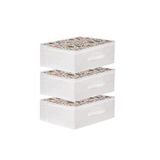 Vedsey 3'lü Set 53x44x21 Cm Baza Altı & Dolap İçi Organizer, Yorgan Düzenleyici Çocuk Hurç Sevimli Desenli