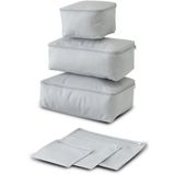 Vedsey Valiz Düzenleyici Set 6'lı Set Gri