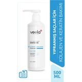 Veela Yıpranmış Saçlar Için Kolajen Ve Keratin Bakım Şampuanı Keratin & Collagen Shampoo