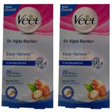 Veet 20'li 2 Adet (Hassas Ciltler İçin) Sir Ağda Bantları