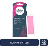 Veet 3x20 Professional Normal Ciltler İçin Yüz Ağda Bandı