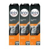 Veet 3x200 ml Erkeklere Özel Tüy Dökücü Krem