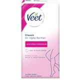 Veet Classic Sir Ağda Bantları Tüm Ciltler Bacak & Vücut 12 Adet Bant + 2 Adet Temizlik Mendili