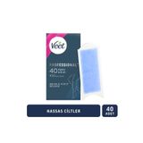 Veet Professional Ağda Bandı Hassas Ciltler Için Bacak & Vücut Bölgesi 40 Adet
