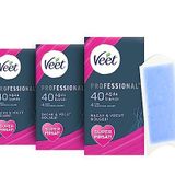 Veet Professional Hassas Ciltler İçin 3x40 120 Adet Ağda Bandı