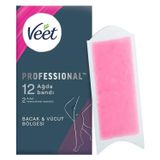 Veet Professional Normal Ciltler İçin 12 Adet Ağda Bandı