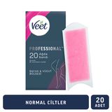 Veet Profesyonel Ağda Bandı Normal Ciltler 20'li
