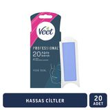 Veet Profesyonel Yüz Ağda Bandı Hassas Ciltler 20'li