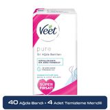 Veet Pure 40x4 160 Adet Ağda Bandı