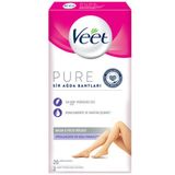 Veet Pure Bacak Ve Vücut Bölgesi İçin Hipoalerjenik Sir Ağda Bandı 20 Li