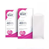 Veet Pure Hassas Ciltler 2x40 Ağda Bandı