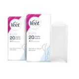 Veet Pure Hipoalerjenik Ağda Bandı, (2 x 20 Adet)