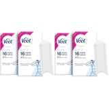 Veet Pure Hipoalerjenik Bikini & Koltuk Altı Ağda Bandı, (2 x 16 Adet) (2 paketi)