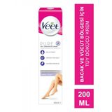 Veet Pure Tüy Dökücü Krem 200 ml Hassas Ciltler için Bacak ve Vücut Bölgesi