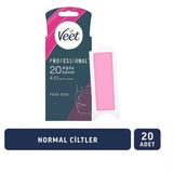 Veet Sirli Yüz Ağda Bandı 20 Li Professıonal Normal