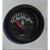 Veethree 12V 52MM Motor Yağ Hararet / Sıcaklık Göstergesi Saati (50°c - 150°C)