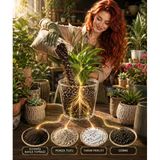 Vefaçiçek 3 Litre Bitki Toprağı Saksı Toprağı Bahçe Toprağı Tarım Perliti Ponza Tozu Ve Gübre İle Özel Karışımı