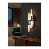 VEGA AYDINLATMA Drama Plus Aplik 50x8 cm LED Duvar Apliği Pilli ve Elektrikli Kullanım