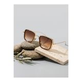 VEGA EYEWEAR Eda Metal Gold Küçük yüzler için Uygun Güneş Gözlüğü