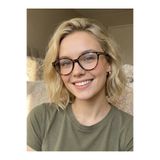 VEGA EYEWEAR Riva Cat Eye Aksesuarlı 50 Ekartman MAvi Işık Korumalı Gözlük Popüler Pinterest Model