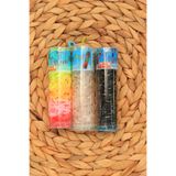 VEGA MODA Renkli Örgü Lastik Toka Büyük Kutu 3 Adet, Çocuk Lastik Tokası, Lastik Toka Paketi Cimcime Toka