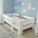 Vega Montessori Mdf Karyola MY2 100X200 - 100 x 200 cm - Beyaz