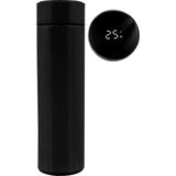vegahediye v vega Siyah Dereceli Çelik Termos - 500 ml