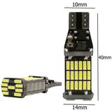 Vegaled T15 Duy Beyaz LED Geri Vites Ampulü W16W 45 Çipli Beyaz Renkli ideal Işık Kalitesi