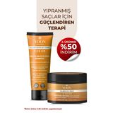 Vegan Tuzsuz Şampuan & Saç Bakım Maskesi 250ml, Hyaluronik Asit, Keratin, Kolajen ve Biotin 2'li Set