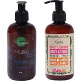 Veganeed Vegan Büyülü Orman Vücut Seti: Itır & Okaliptus Aromalı Duş Jeli & Vücut Losyonu 250 ml + 250 ml - 500 ml