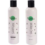 Veganeed Vegan Lavanta Aromalı Şampuan (Kuru Saçlar) ve Saç Kremi Greyfurt Aromalı 250 ml + 250 ml