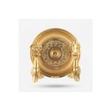 Vegatek Hamam Tası Ve İkili Pirinç Osmanlı Musluğu Seti Altın Gold Renk