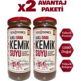 Veg&Bones Ilikli Dana Kemik Suyu Yüksek Kolajen ve Protein Deposu 2’li Paket - 960 ml