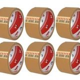 Vege 019 45x100 6'lı Şeffaf Koli Bandı