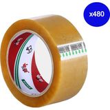 Vege Koli Bandı 45X100 Şeffaf Bufalo 480 Adet - 10 Koli