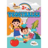 Vegetables Sebzeler Türkçe - İngilizce Boyama Kitabı 3+ Yaş