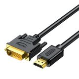 Veggieg 1.5 mt HDMI DVI 24+1 Görüntü Kablosu