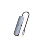 Veggieg 100W Type-C PD 5 Portlu 4K 60 Hz HDMI Gigabit Ethernet USB 3.0 Çoklayıcı Hub
