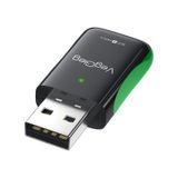 VegGieg 1100 Mbps Dual Band Wi-Fi 6 Alıcı ve Bluetooth 5.4 Adaptör Mini USB Dongle
