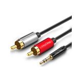 Veggieg 2 mt 3.5 mm AUX to 2 RCA Ses Kablosu