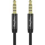 Veggieg 2 mt 3.5 mm Jack TRRS Hi-Fi AUX Mikrofon ve Ses Kablosu