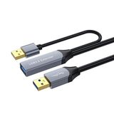 Veggieg 25 mt Sinyal Güçlendirici Extender Destekli USB-A USB 3.0 Uzatıcı Kablo